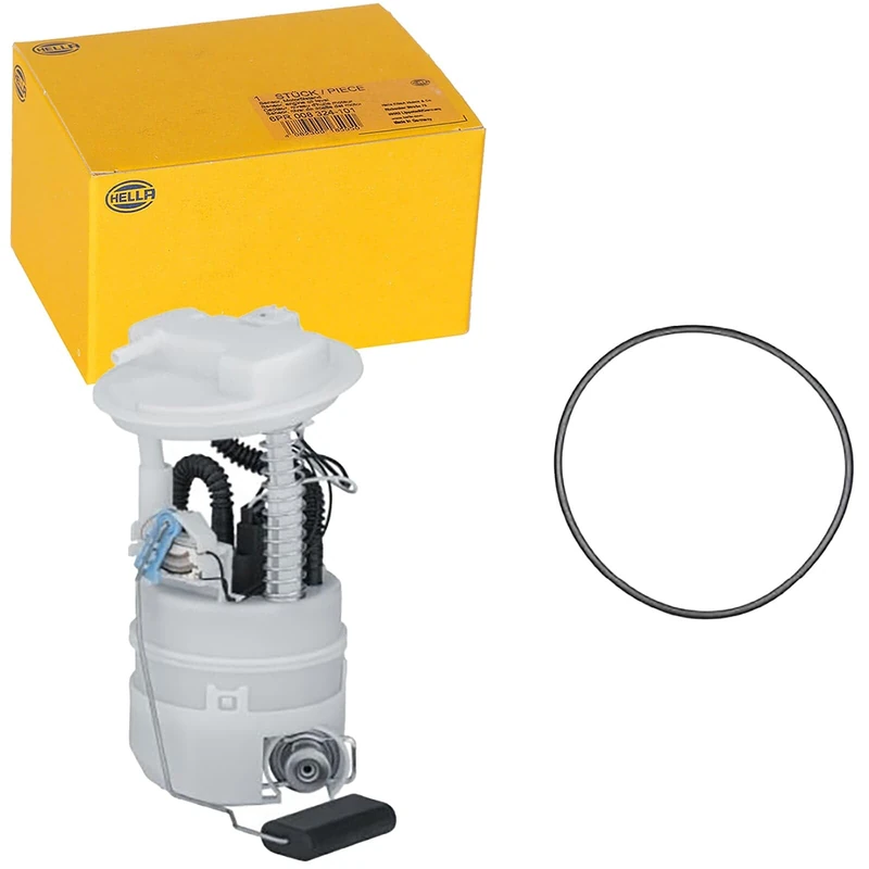 HELLA 8TF 358 303-081 Fuel Feed Unit - 12V - Electric - 4-pin connector - with gasket/seal