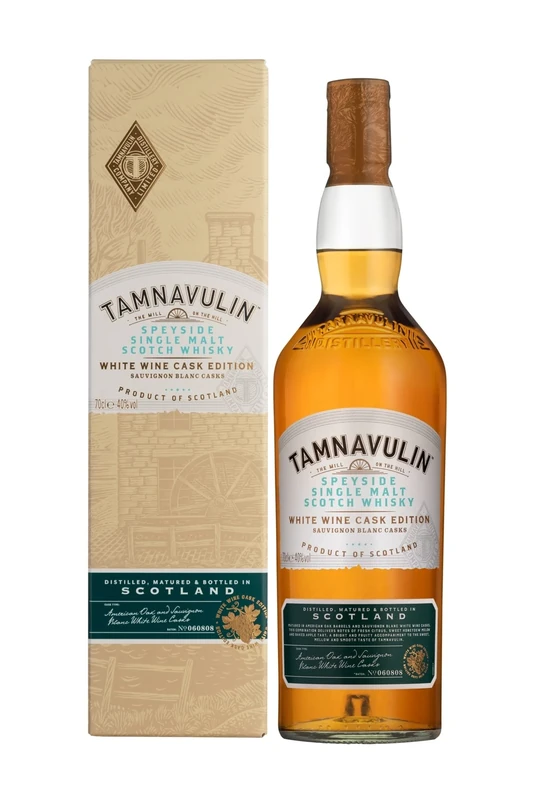 Tamnavulin Single Malt Scotch Whisky Sauvignon Blanc Edition 70cl | The Signature Speyside Malt | White Wine Cask | Soft, Sweet and Fruity | 40% vol