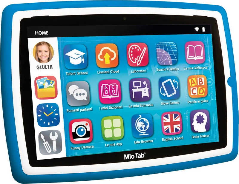 LISCIANI-Mio Tab STEM Coding XL 2022, Children from 6 Years, 10 Inch Screen, 32 GB Memory, Autonomous, Sensory Capacities, Hand-Eye Coordination, Multicoloured, 97036