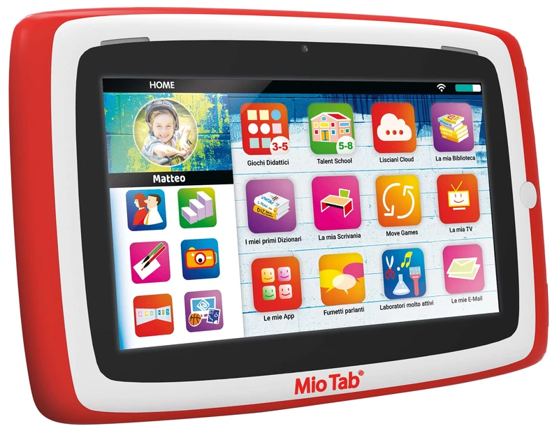 Liscianigiochi Mio Tab 7'' Android Tablet - 16GB Memory