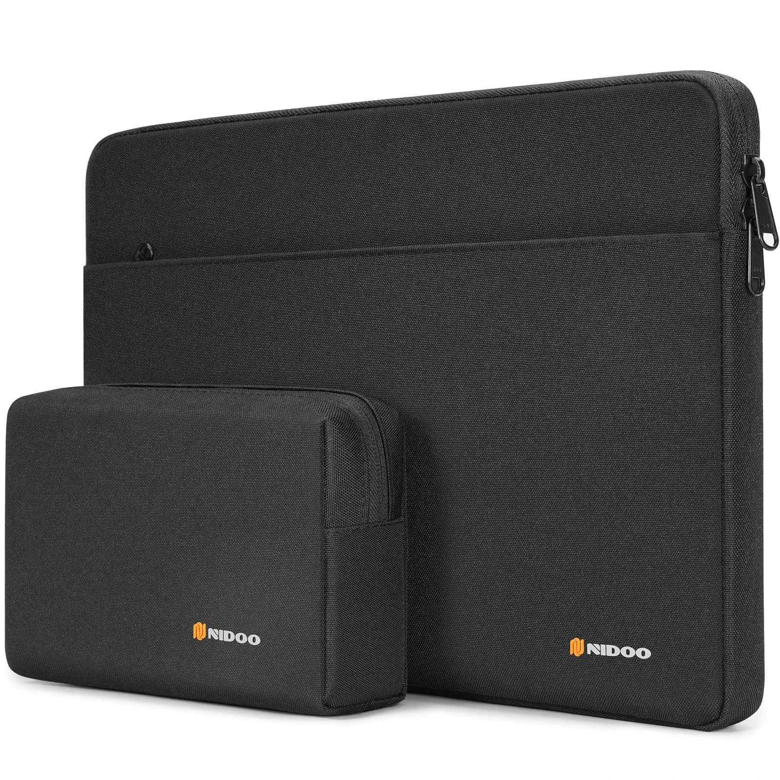 NIDOO Laptop Sleeve 14 inch Protective Case Computer Bag for Lenovo IdeaPad S540 / ThinkPad P40 Yoga X1 Carbon T495 / Acer Spin 514/15" Surface 3 4 / Dell Latitude 15 14 / HP Elitebook ASUS, Black