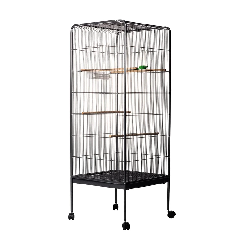AQPET Aviary Cage for Canary Birds, without Roof - 146 x 54 x 54 cm - Image 1