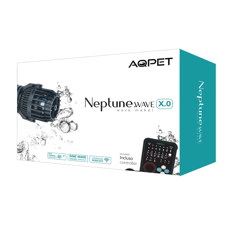 AQPET Neptune Wave Motion Pump with Magnetic Mount for Aquarium Seawater 8.0 8000L/H - Image 1