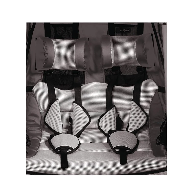 Winora Unisex - Adult Deluxe Seat System, Grey/Beige/Anthracite, One Size