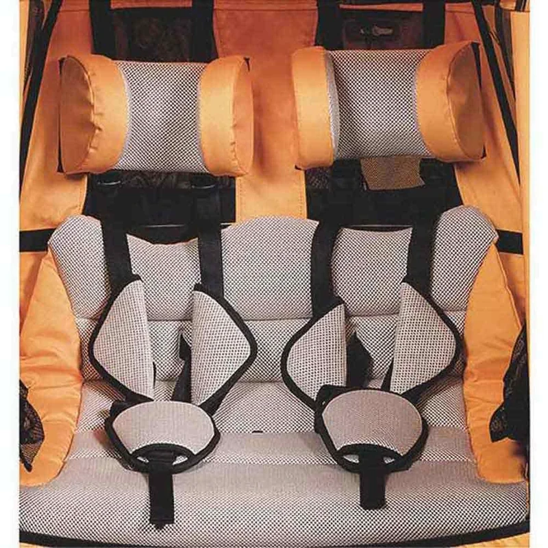 Winora Unisex - Adult Deluxe Seat System, Marigold/Anthracite, One Size