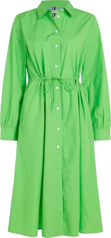 Tommy Hilfiger Women 1985 Dress Summer, Green (Spring Lime), 36