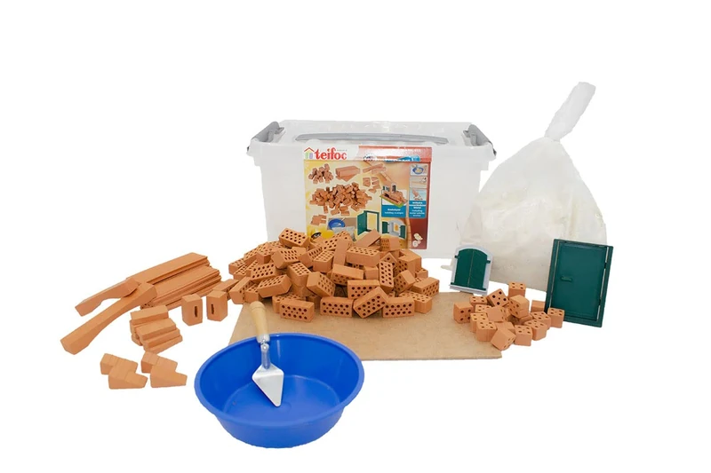 Teifoc TEI 650 Brick Building Kit - Creative Building Kit I, Multicoloured