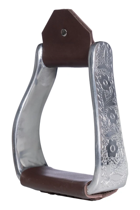 HKM Western Stirrup 13742 Western Stirrup Dark Brown One Size