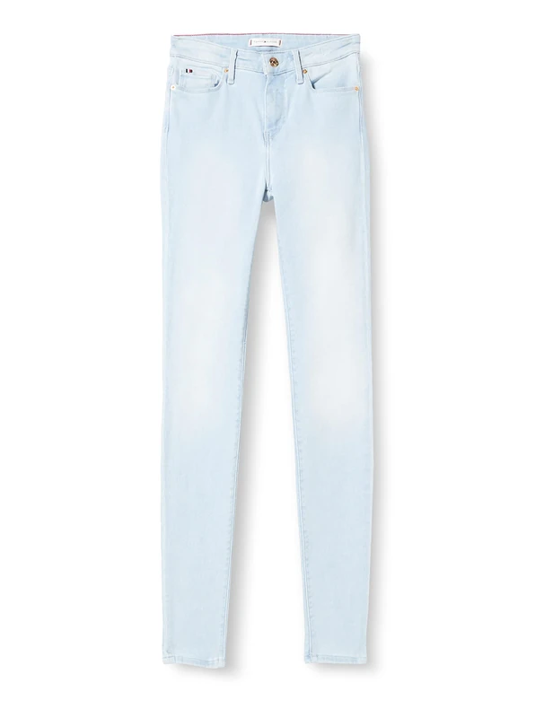 Tommy Hilfiger Women TH Flex Como Skinny Jeans Stretch, Blue (Lily), 30W / 32L - Image 1