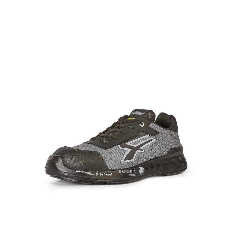 U-POWER RED LEVE ADAM, Safety Shoes, Lightweight Anti Puncture Unisex Trainers, Bast Sole, Infinergy Insert, with Aluminium Toe Caps ( 42)