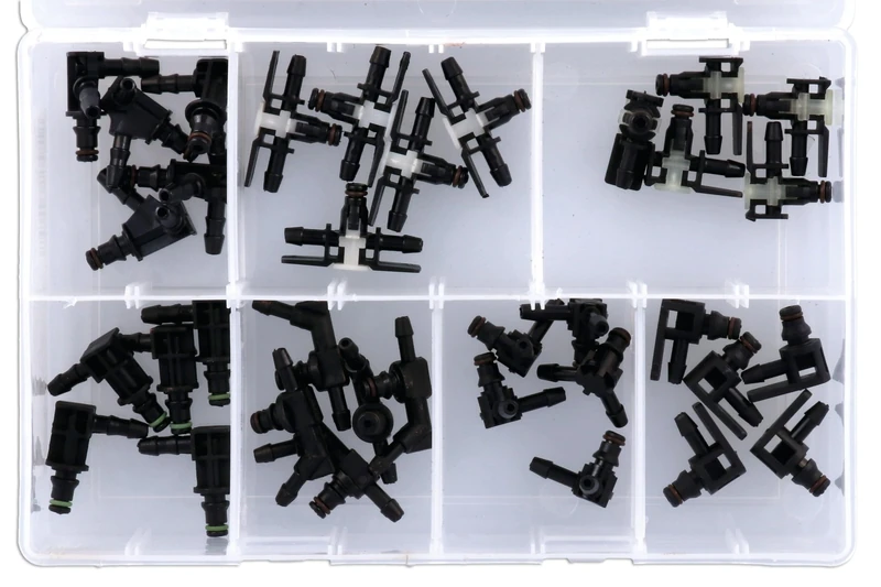 Connect Workshop Consumables 34079 Assorted Popular Common Rail Connectors - Bosch 35pc