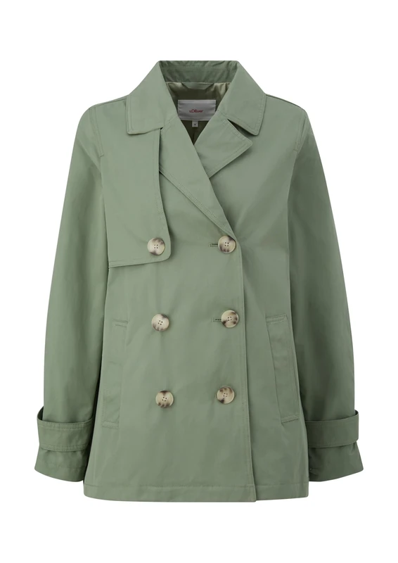 s.Oliver Women's Jacke Jacket, Green, 38