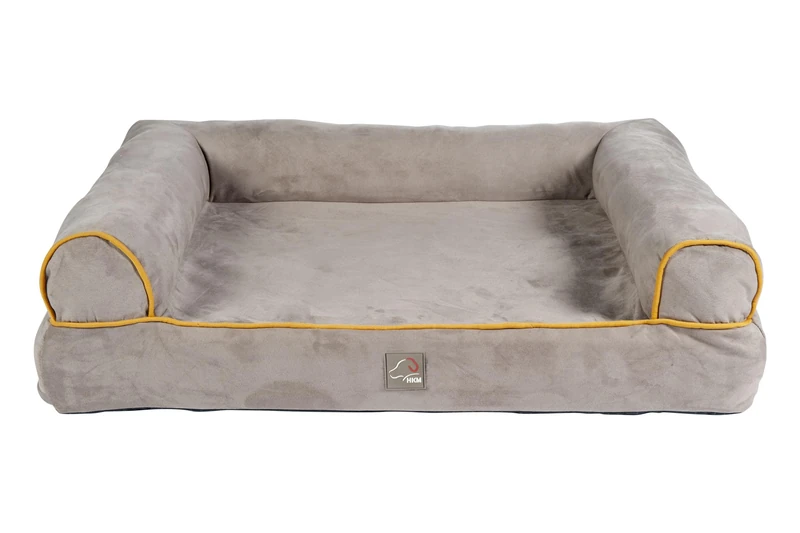 HKM Anam Cara Dog sofa Taupe/Yellow Gold L