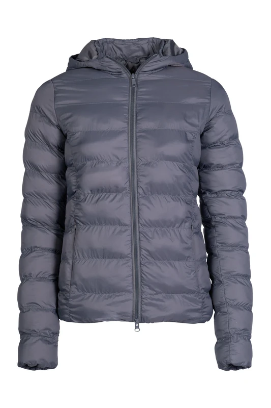 HKM Women's Lena Quilted Jacket, Deep Grey, XXS - Image 1