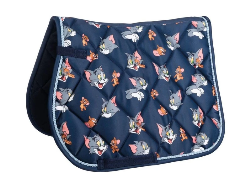 HKM Tom And Jerry Saddle Cloth Deep Blue Pony Gp