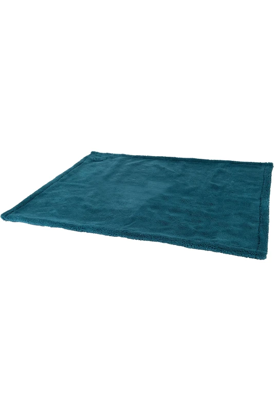 HKM Anam Cara Dog reversible blanket Deep Blue/Petrol L