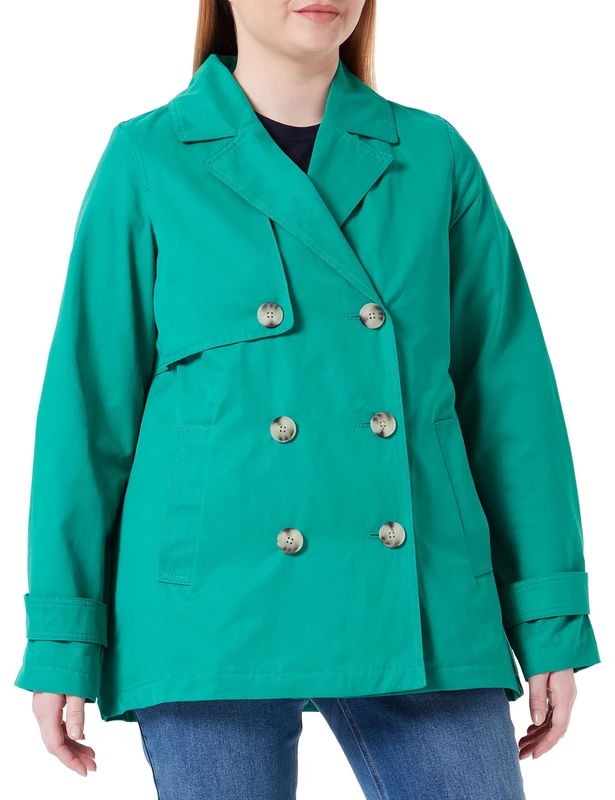 s.Oliver Women's Jacke Jacket, Green, 48