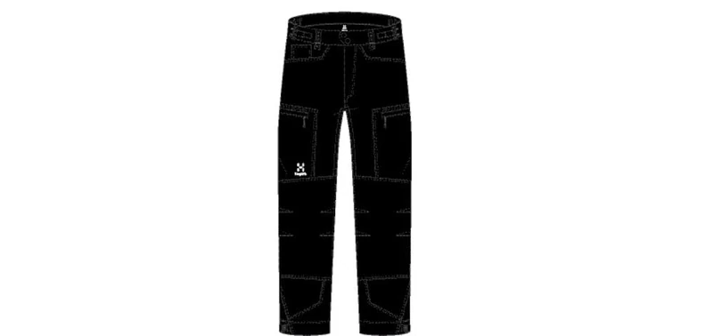 Haglöfs Haglofs 605210_2C5 Rugged Standard Pant Men Pants Men's True Black Size 46