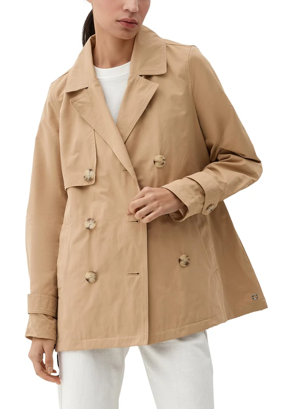 s.Oliver Women's Jacke Jacket, Brown, 46
