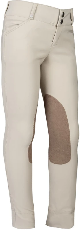 HKM Men's Kopenhagen Silicone Full seat Riding Breeches, Deep Blue, 38 - Image 1
