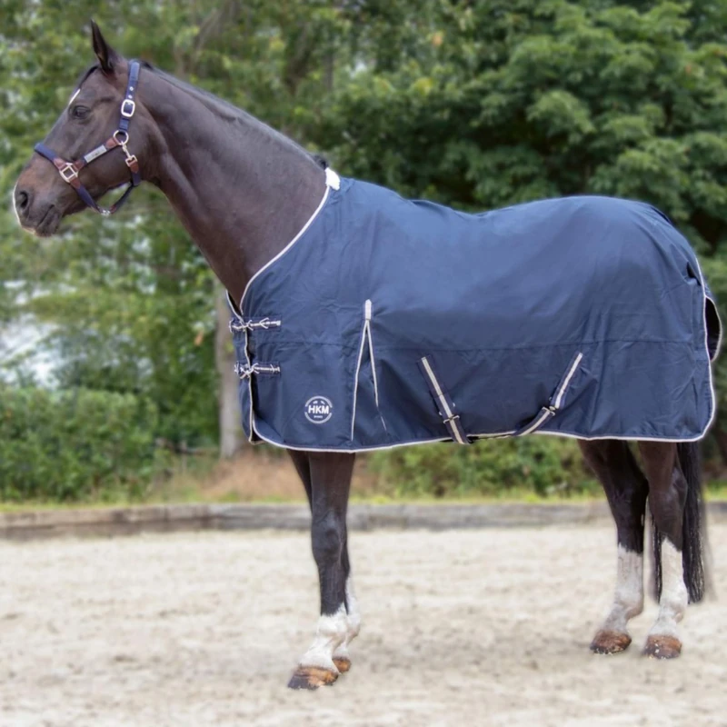 HKM Eco Horse Rugs & Blankets Dunkelblau 85