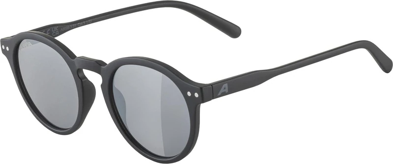 ALPINA Unisex - Adults, SNEEK sunglasses, black matt/black, One Size