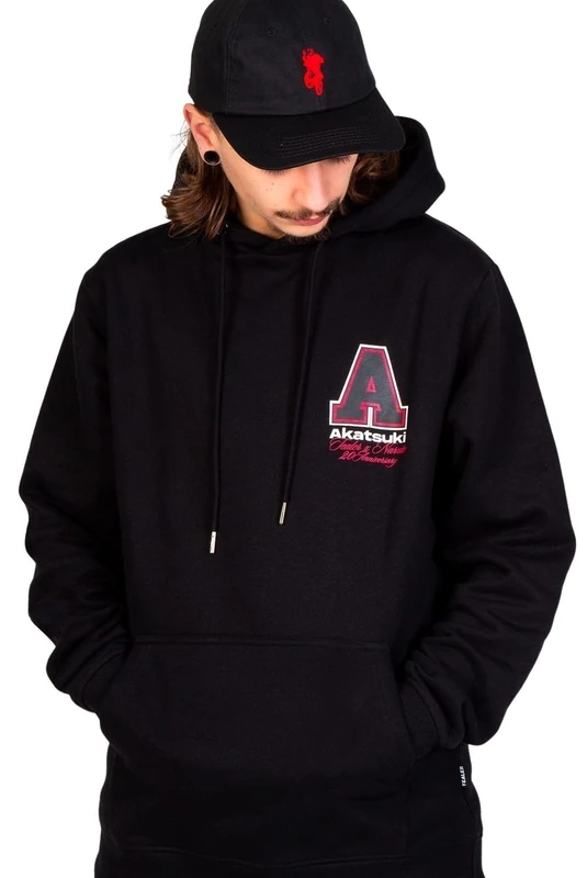 Tealer Hoodie Akatsuki Unisex Hooded Sweatshirt, Black, XL, Black, XL - Image 1