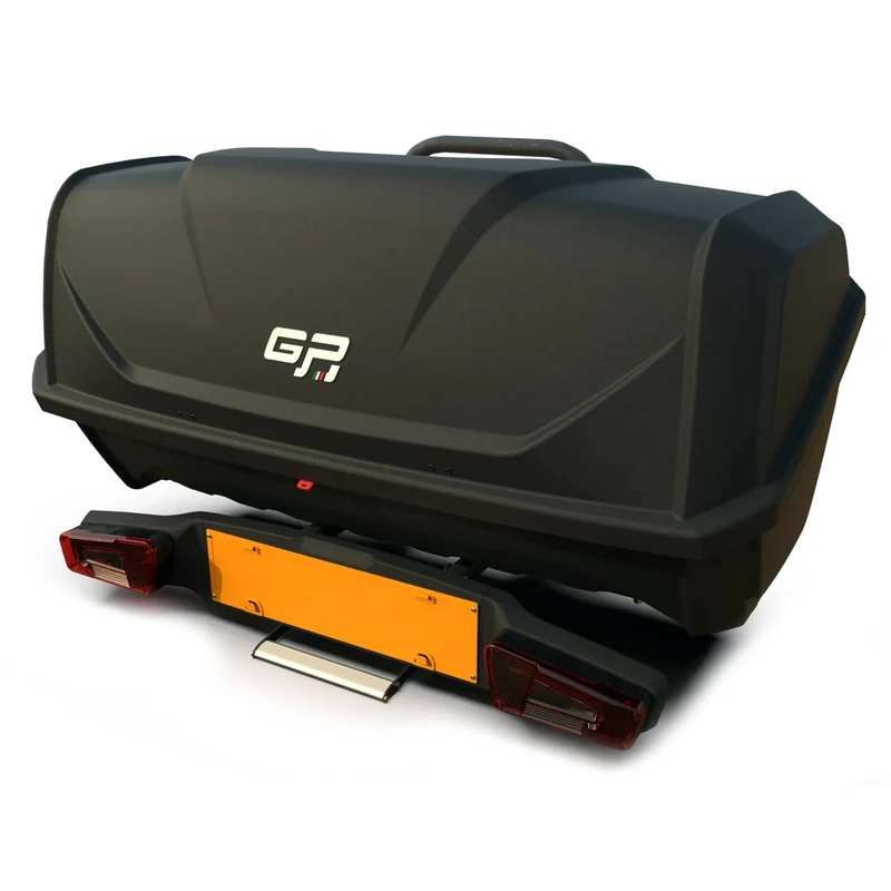 Peruzzo GP Evolve Tow Ball Back Box, Black, 340 Litre