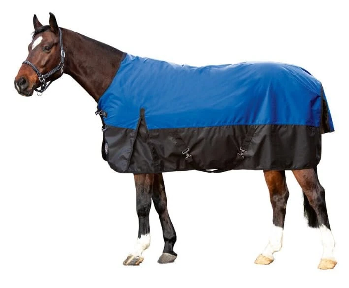 HKM Alberta Blanket Blue/Black 115 - Image 1