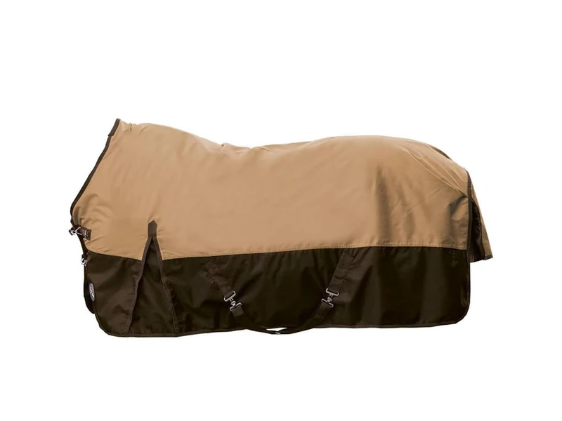HKM Portland 600D, 100g. filling Turnout rug Beige/Brown 6'4
