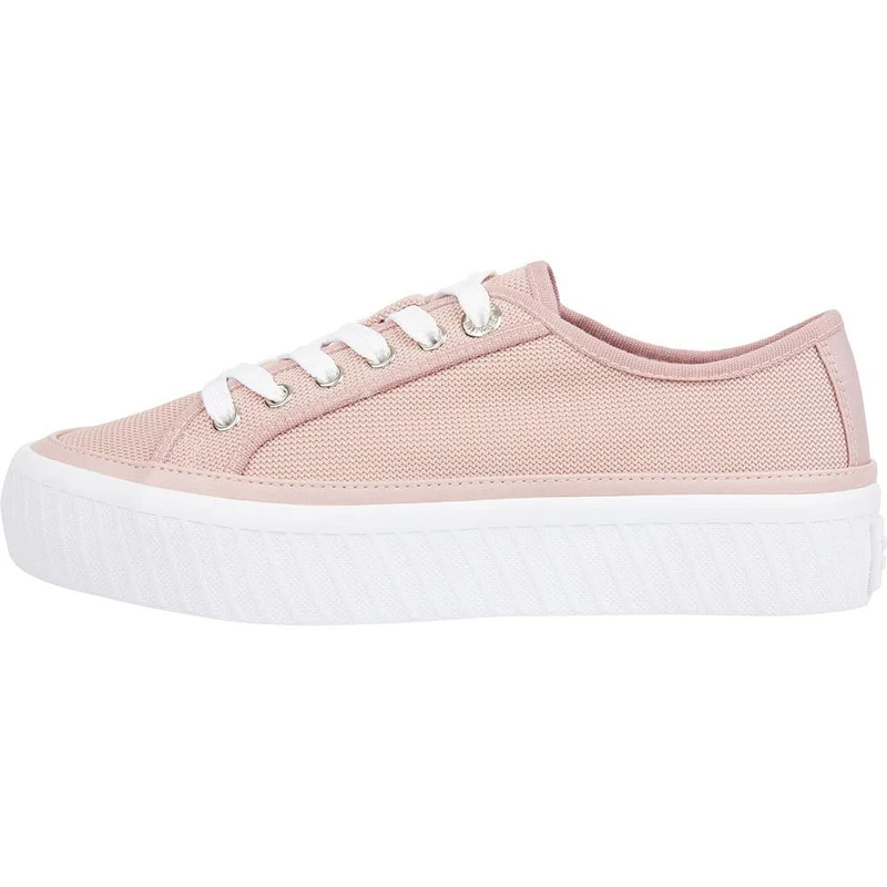 Tommy Jeans Women Vulcanised Trainers, Pink (Soothing Pink), 38 EU