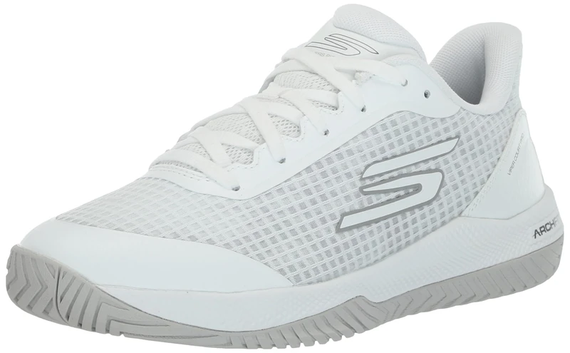 Skechers Womens Viper Pro Pickleball Court Trainers - White 6.5 UK