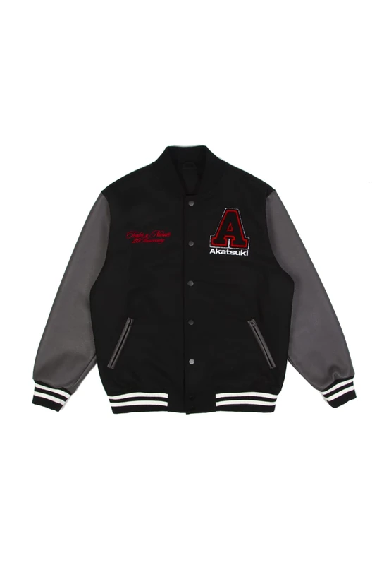 Tealer Varsity Akatsuki Jacket, Black, S - Image 1