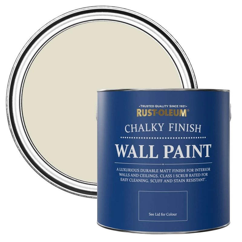Rust-Oleum Beige Wall and Ceiling Paint in Matt Finish - Relaxed Oats 2.5L