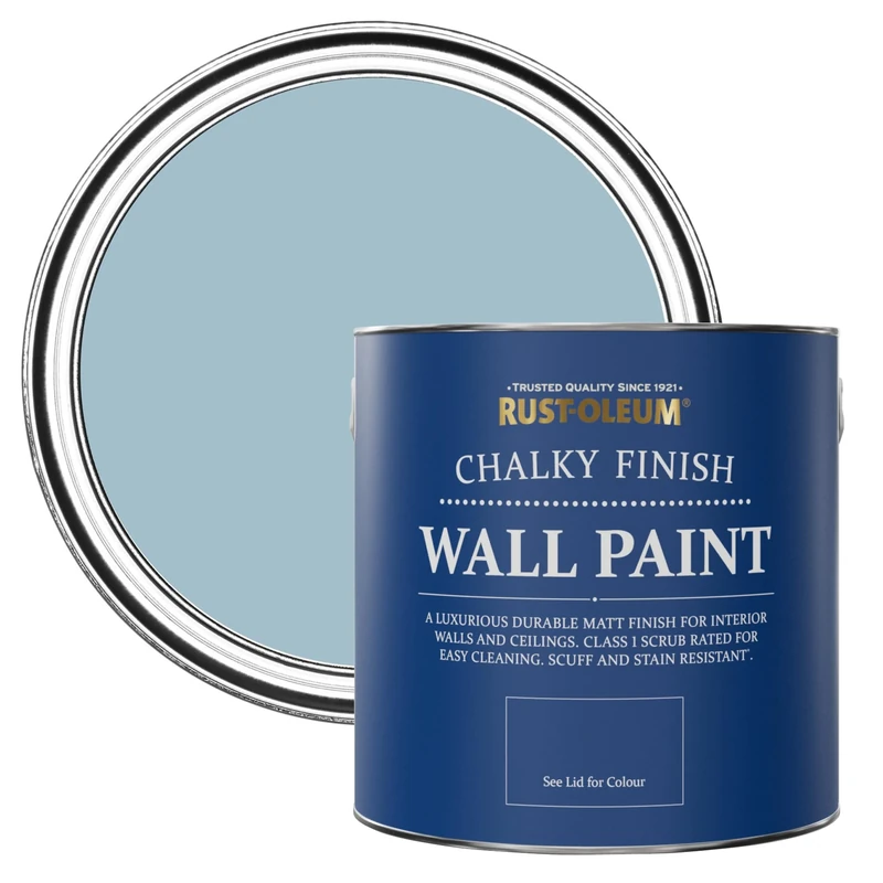 Rust-Oleum Blue Wall and Ceiling Paint in Matt Finish - Nan's Best China 2.5L
