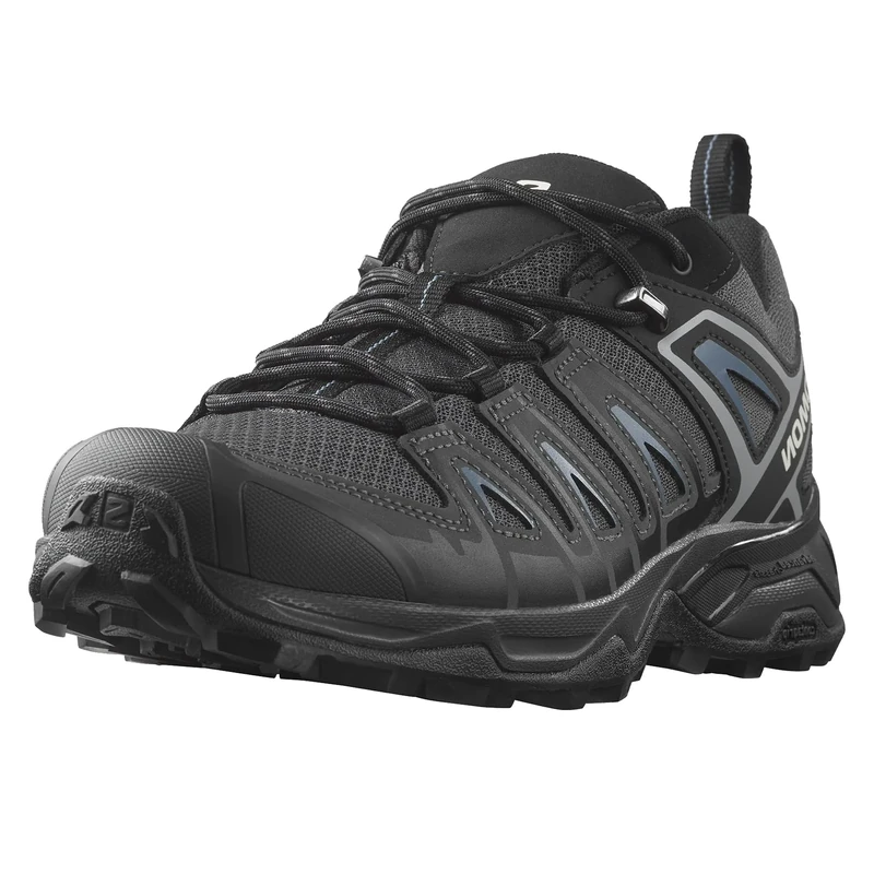 Salomon X Ultra Pioneer Aero Men's Outdoor Shoes, Secure Foothold, Stable & Cushioned, and Extra Grip, Black, 10