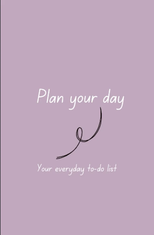 A DAY PLANNER