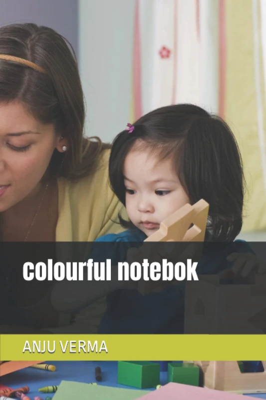 colourful notebok