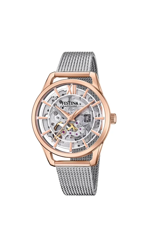 Festina Analog F20628/1, Silver, Bracelet