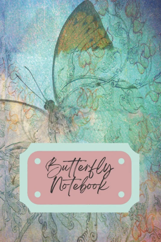 Butterfly Notebook: Whimsical Lined Journal