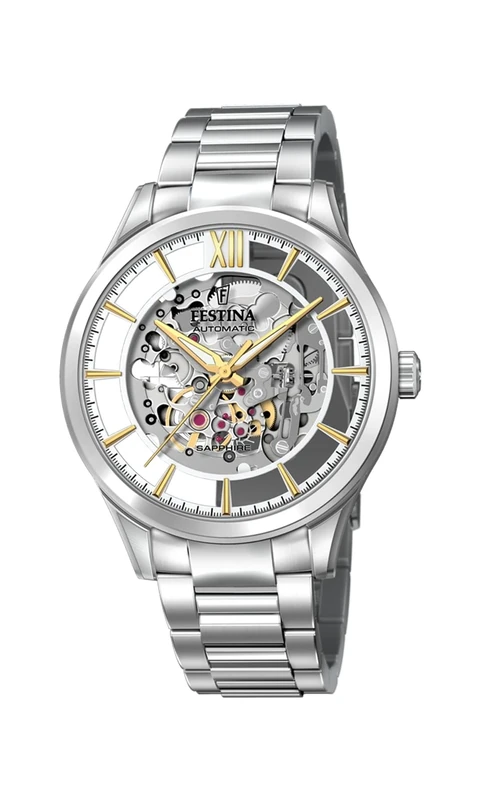 Festina Analog F20630/1, Silver, Bracelet