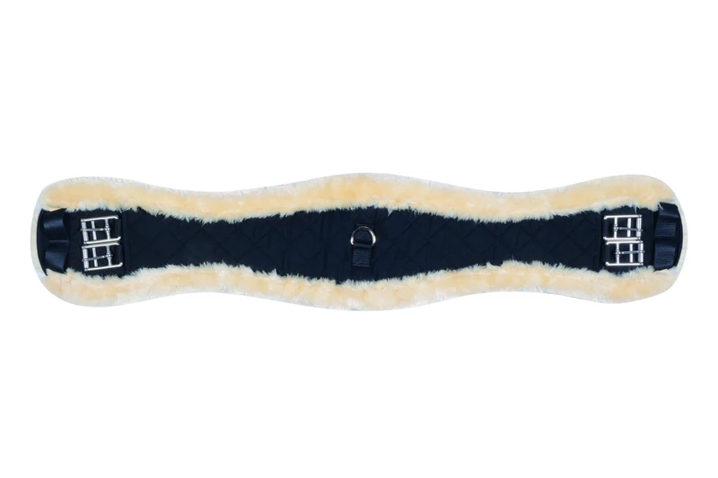 HKM Lambskin Dressage Strap Black 65