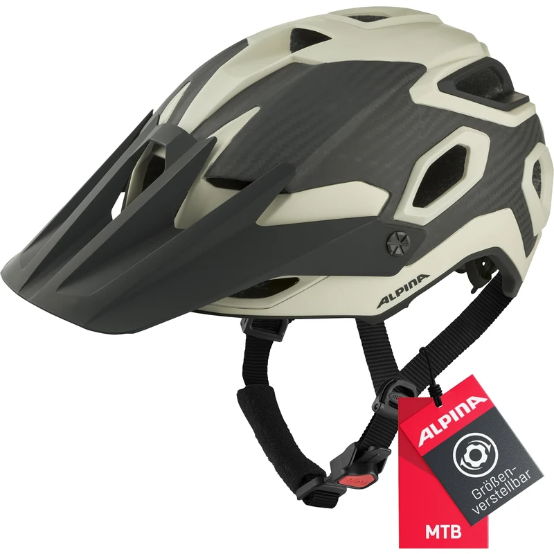 ALPINA Unisex - Adults, ROOTAGE cycling helmet, mojave-sand matt, 57-62 cm