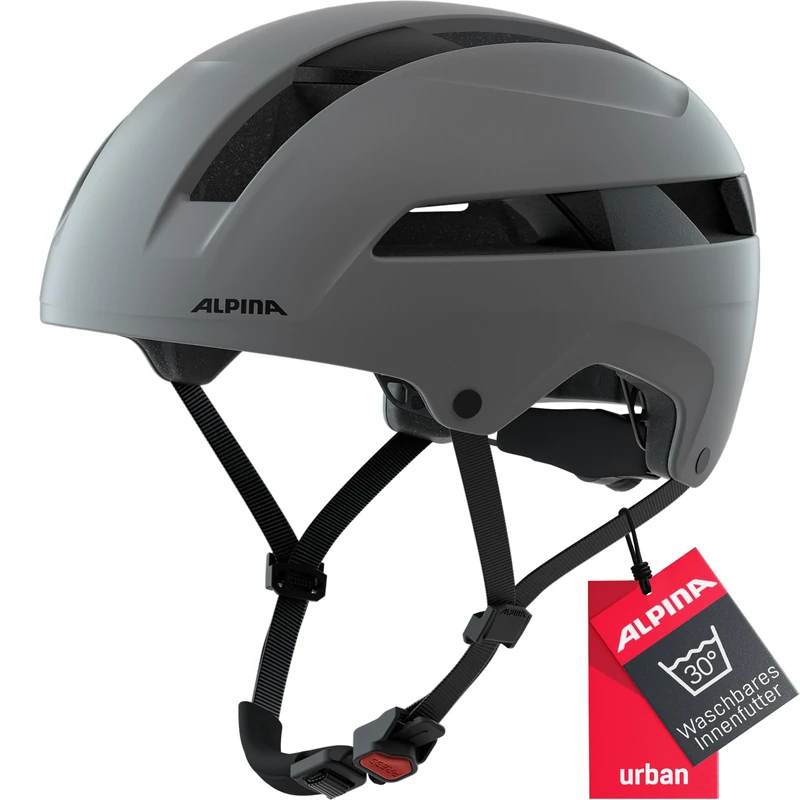 ALPINA Unisex - Adults, SOHO cycling helmet, coffee-grey matt, 55-59 cm