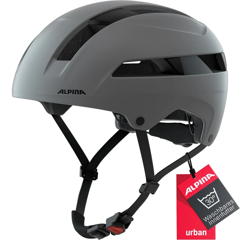 ALPINA Unisex - Adults, SOHO cycling helmet, coffee-grey matt, 51-56 cm