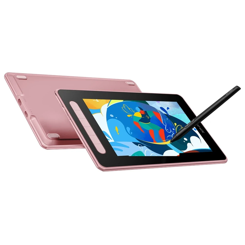 XP-PEN Artist 10 (2nd Gen) Drawing Tablet Powered by X3 Smart Chip,Graphics Monitor with 10.1" Full-laminated Screen,Require Connection to Mac/Windows/Chromebook/Android (Pink)