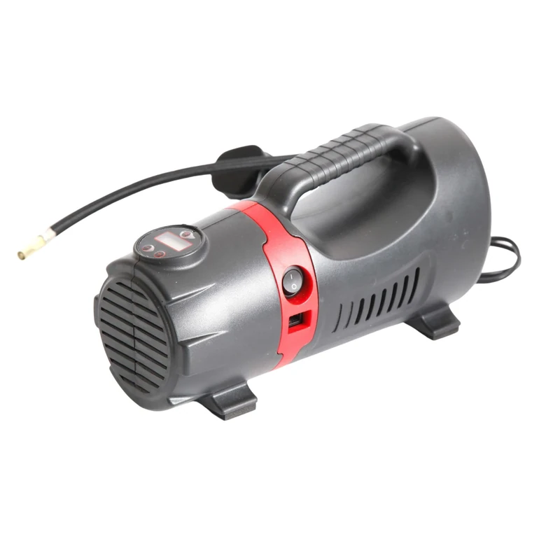 Precision Unisex & Precision Electric Air Compressor 12V DC 230V AC, Black, One Size UK
