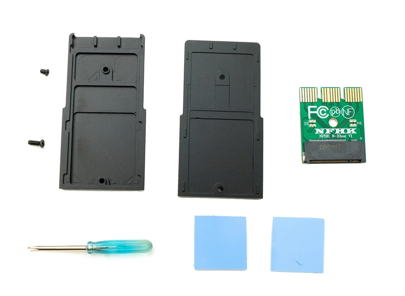 System-S CFexpress Type B to NVME M-Key M.2 NGFF Female Adapter for Xbox Series X S SSD 80809308 Black - Image 1