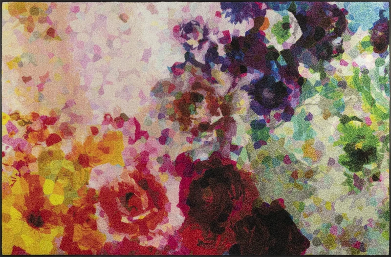 wash+dry Door Mat Colour Blast 115 x 175 cm Washable for Indoor and Outdoor Use