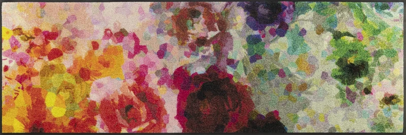 wash+dry Doormat Colour Blast 60 x 180 cm Washable Inside and Outside